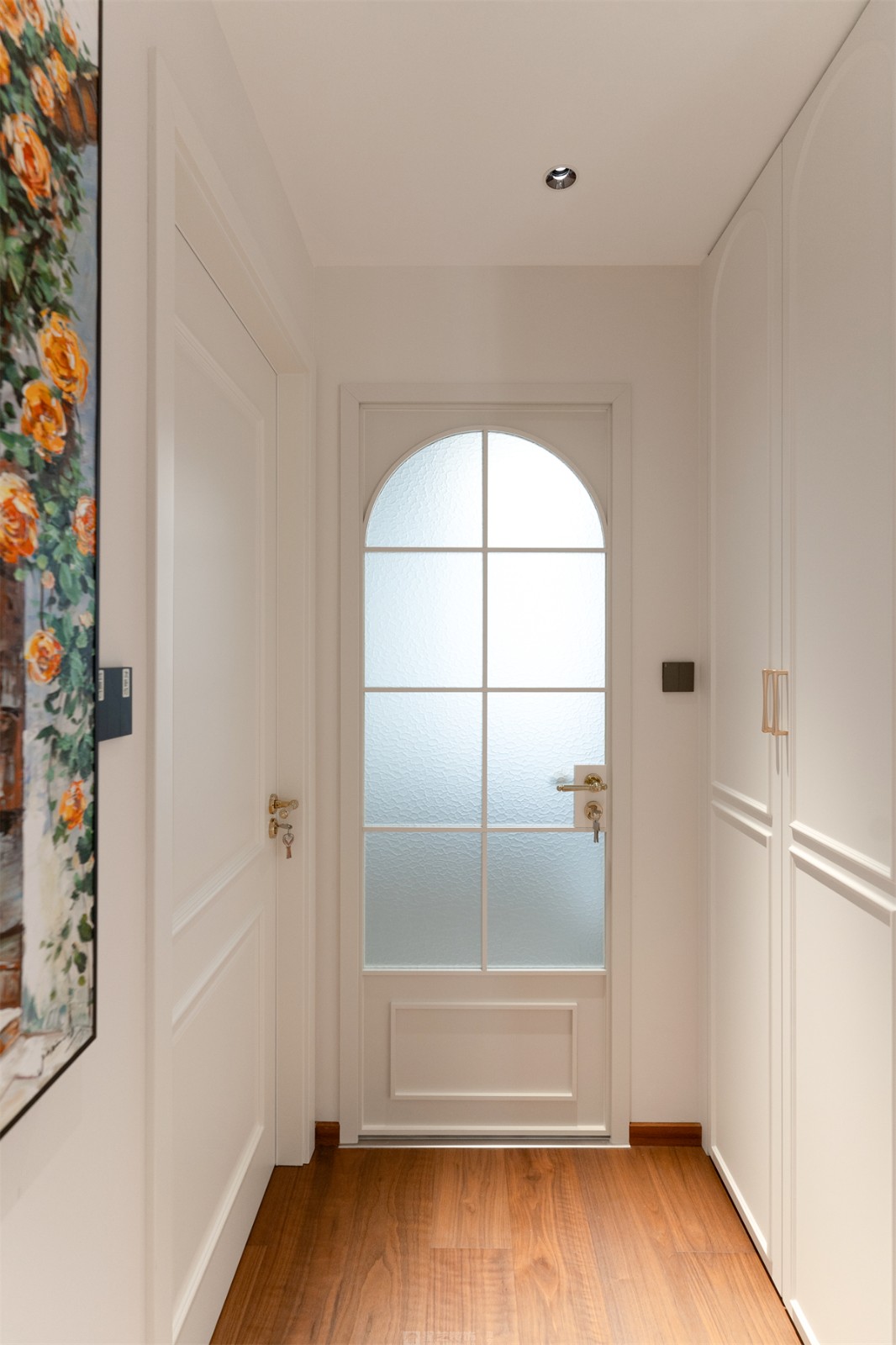 建发缦云143平法式风格衣帽间装修实景图